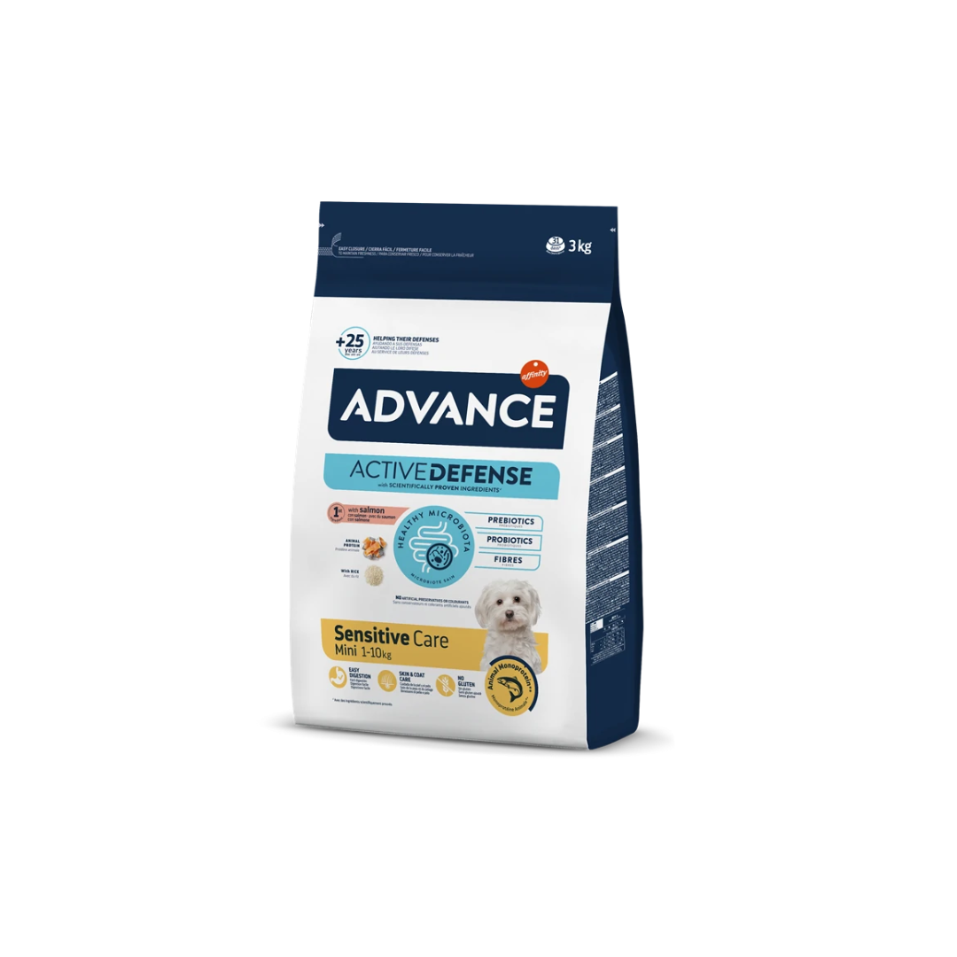 Advance Sensitive Care Mini Adult Salmón