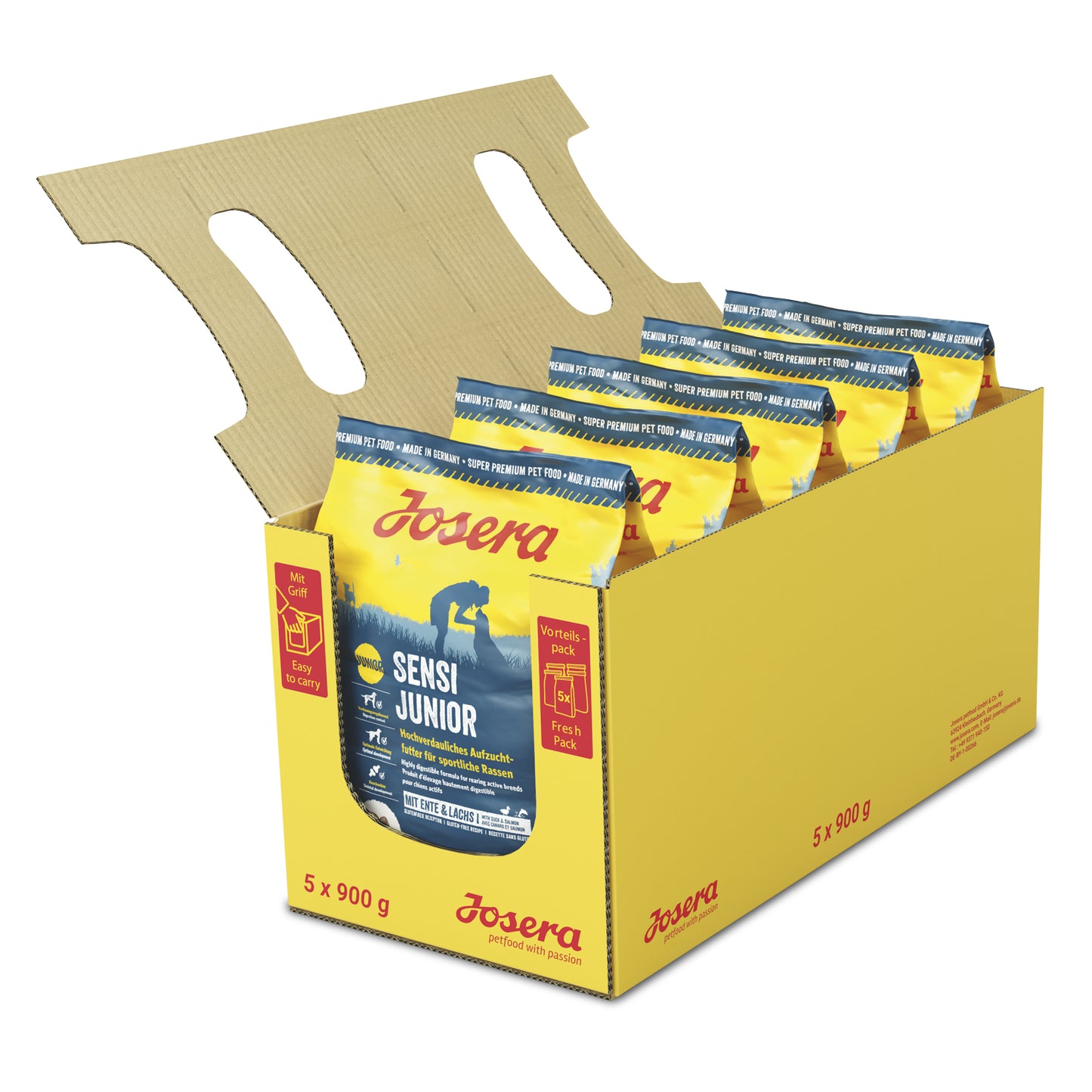 Josera SensiJunior con Pato y Salmón