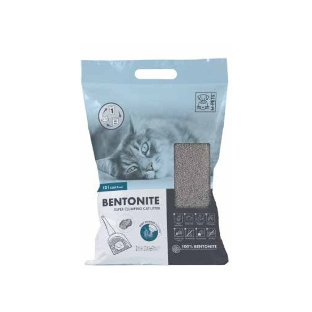 Arena para Gato Super Clumping Bentonite 10 L Talco
