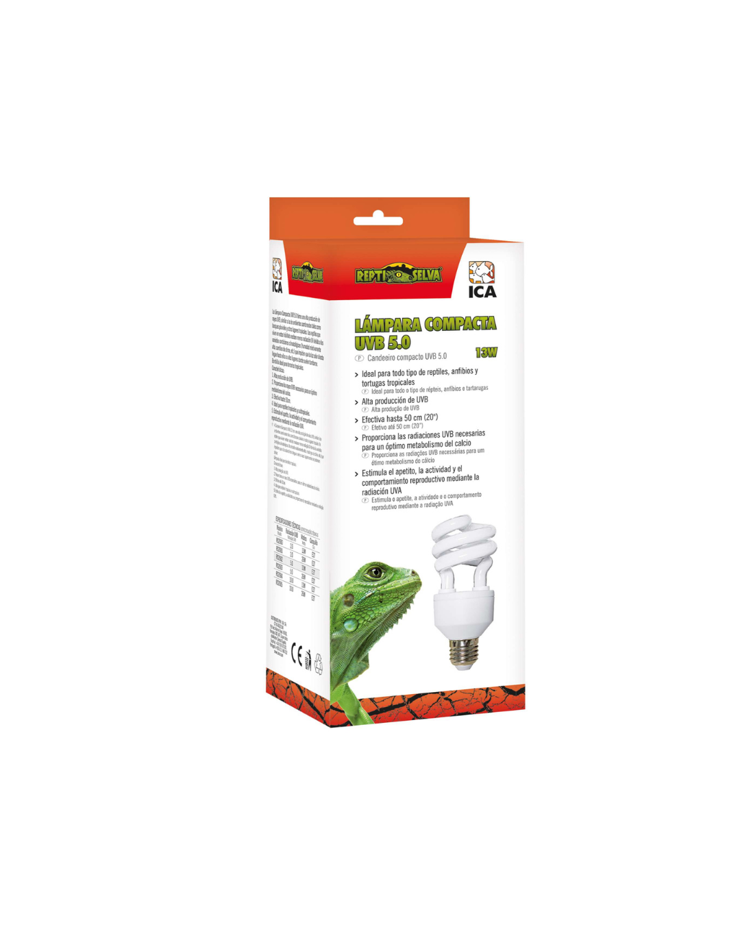 Lámpara UVB 5.0 26W Reptiselva