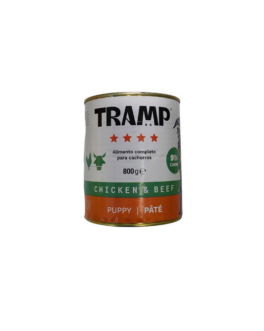 Lata de Paté de Pollo y Ternera Puppy 800g