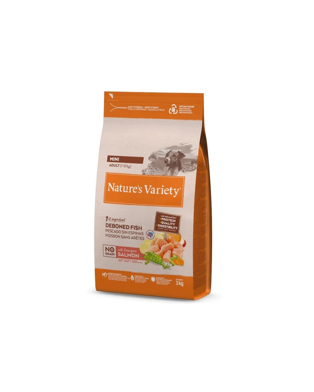 Nature's Variety No Grain Mini Adult Salmon