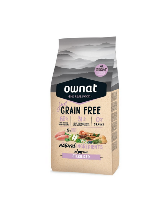 Ownat Grain Free Just Sterilized Gato
