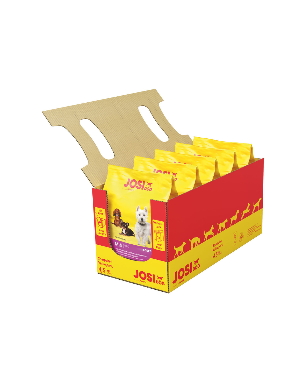 Josi Mini con Ave de Corral