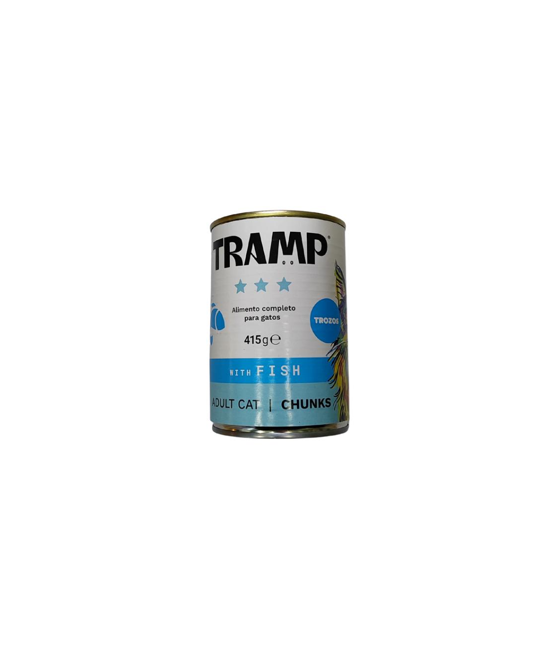 Lata Trozos con Pescado 415g